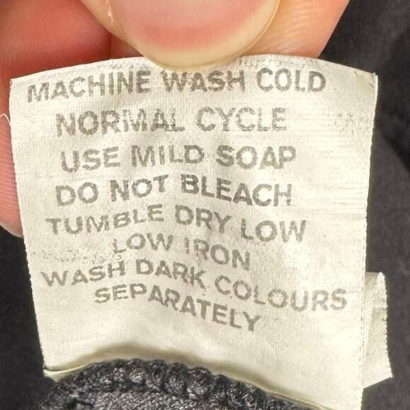 eShakti Black & Gray Color Block Short Sleeve Mini Shirt Dress Size XL - Picture 10 of 10